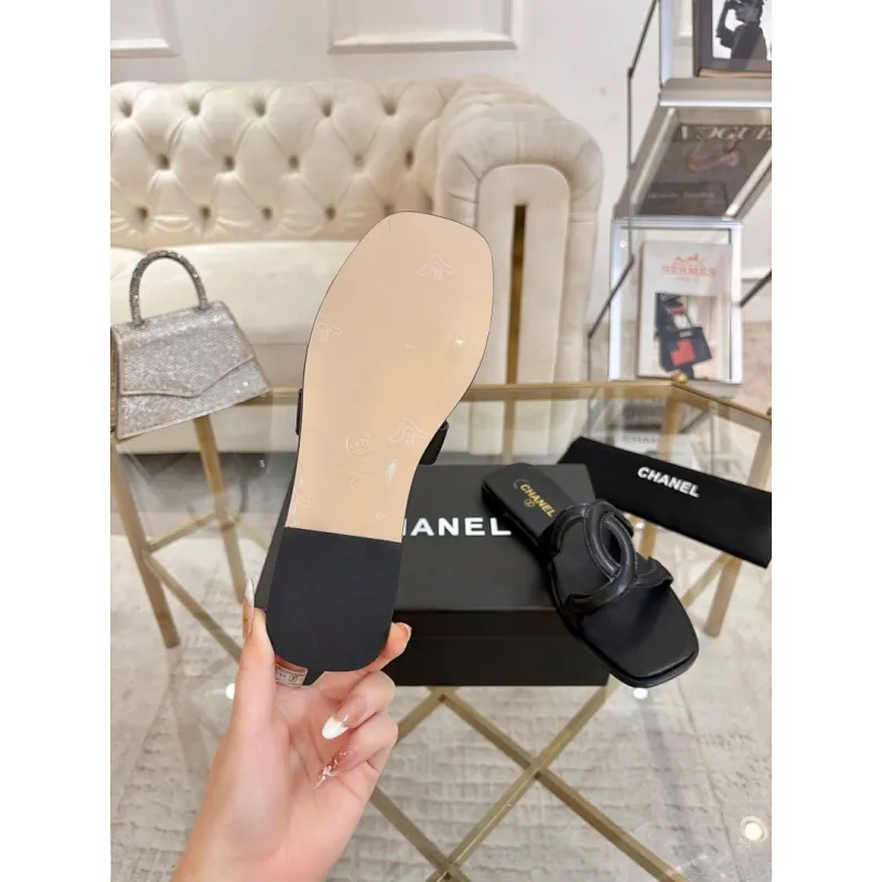 Chanel shoes for Womens Chanel slippers #A63949