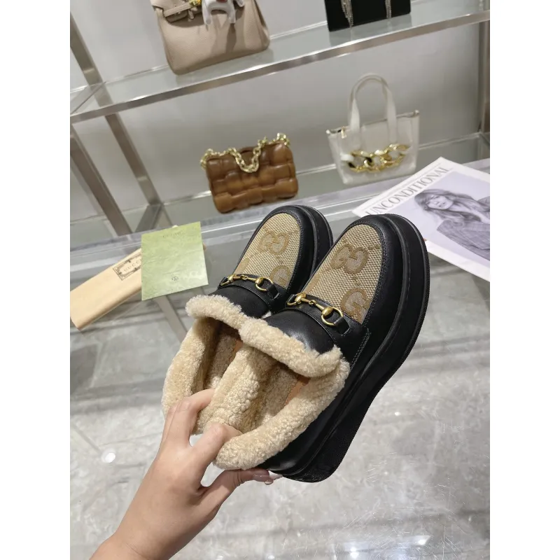 Gucci Shoes for Women Gucci Boots snow boots heel height:3cm #A58290 Gucci Shoes for Women Gucci Boots snow boots heel height:3cm #A58290