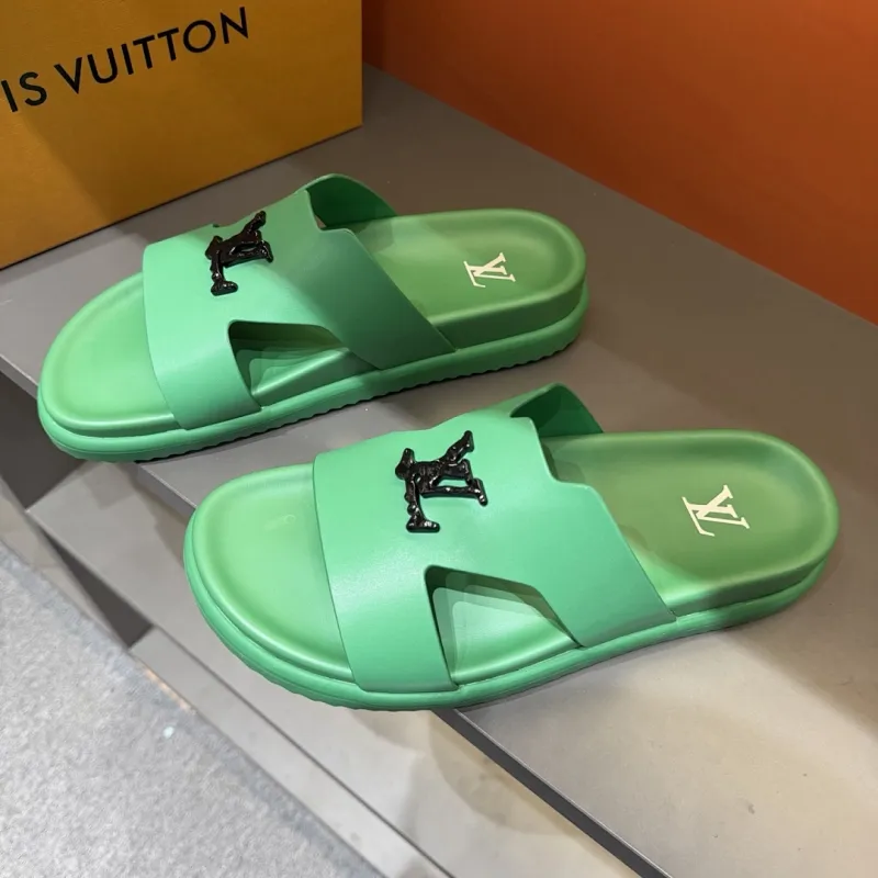 Louis Vuitton Shoes for Mens Louis Vuitton Slippers #A62469