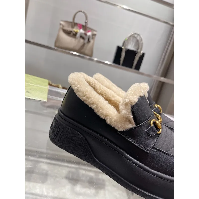 Gucci Shoes for Women Gucci Boots snow boots heel height:3cm #A58295 Gucci Shoes for Women Gucci Boots snow boots heel height:3cm #A58295