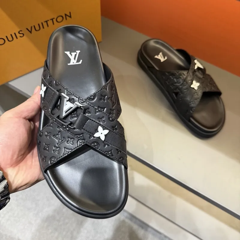 Louis Vuitton Shoes for Mens Louis Vuitton Slippers #A62474