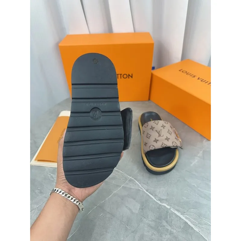 Louis Vuitton Shoes for Mens Louis Vuitton Slippers #A35186 Louis Vuitton Shoes for Mens Louis Vuitton Slippers #A35186
