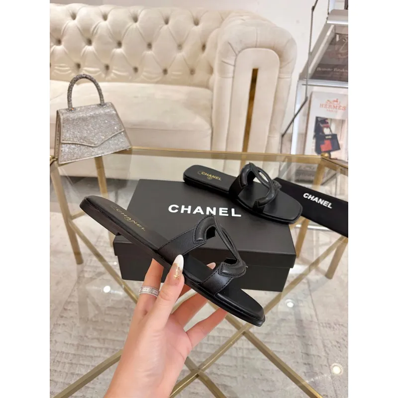 Chanel shoes for Womens Chanel slippers #A63949