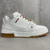 Louis Vuitton Couples White Low Top Sneakers #A54333