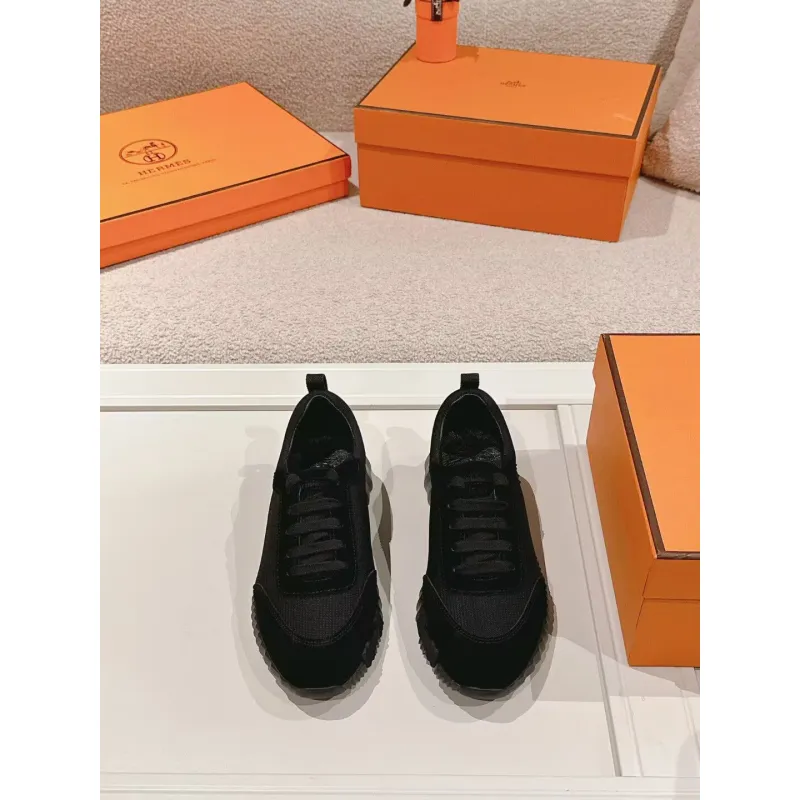 Hermes Casual shoes for Men Black High Quality #A52313