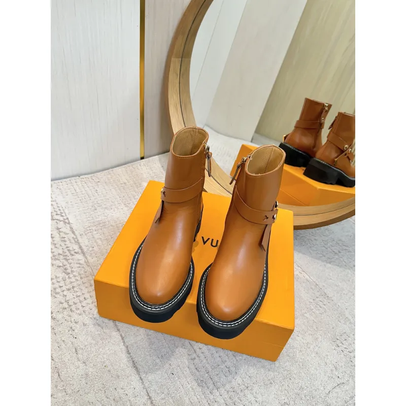 Louis Vuitton Beaubourg Boots for Womens Louis Vuitton boots #A54819