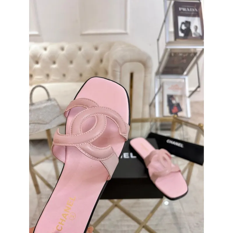 Chanel shoes for Womens Chanel slippers #A63953