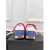 Chanel shoes for Womens Chanel Fabric and Suede Calfskin Sneakers #A54028