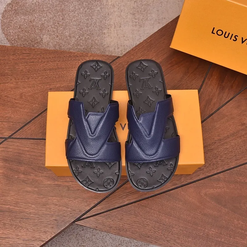 Louis Vuitton Shoes for Mens Louis Vuitton Slippers #A63107