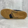 Louis Vuitton Black Leather Low Top Sneakers for Men and Women #A54332