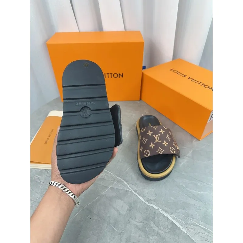 Louis Vuitton Shoes for Mens Louis Vuitton Slippers #A35175