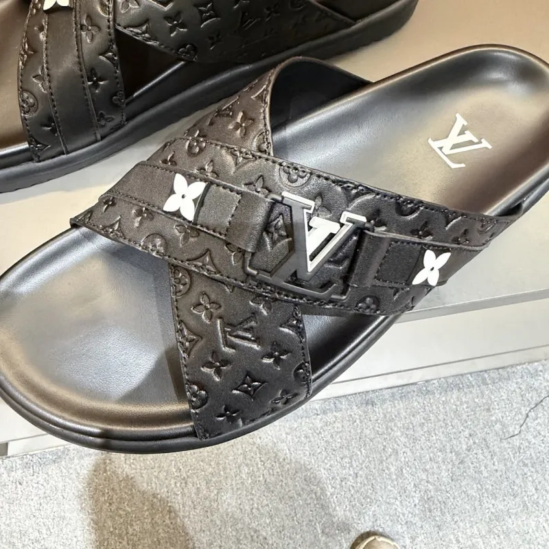 Louis Vuitton Shoes for Mens Louis Vuitton Slippers #A62474