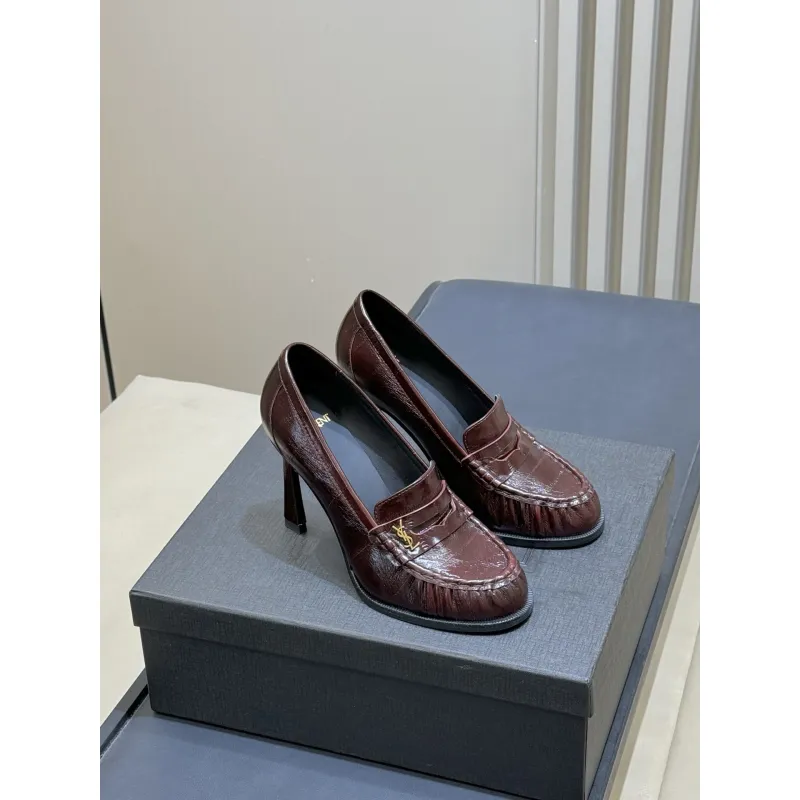 YSL Shoes for Womens YSL High Heel Shoes Heel height:10cm #A60923