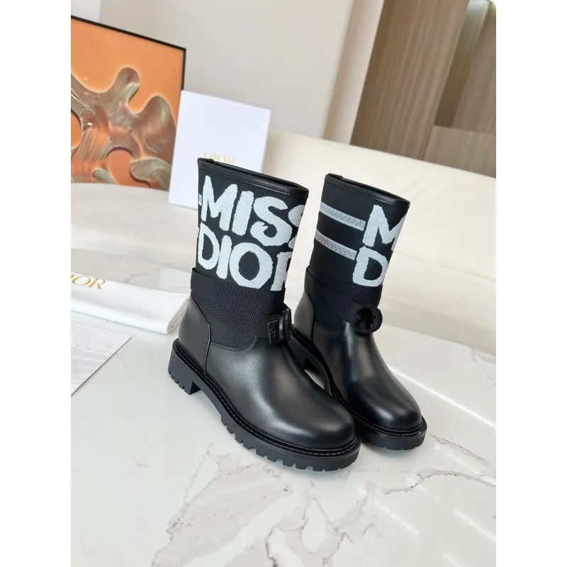 D-ior Shoes for D-ior boots for women 3cm #A55103