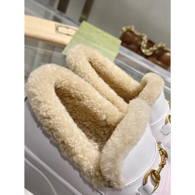Gucci Shoes for Women Gucci Boots snow boots heel height:3cm #A58297 Gucci Shoes for Women Gucci Boots snow boots heel height:3cm #A58297