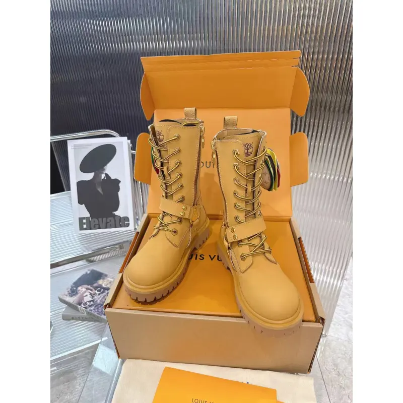 Louis Vuitton XTimberland Boots for Louis Vuitton Unisex Shoes #A54591