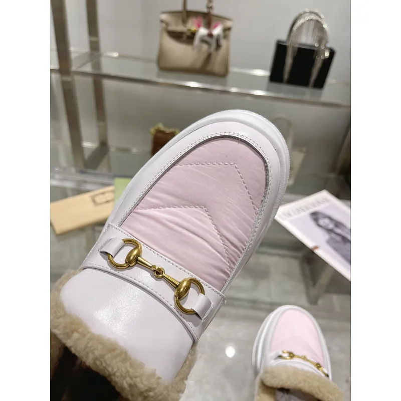 Gucci Shoes for Women Gucci Boots snow boots heel height:3cm #A58297 Gucci Shoes for Women Gucci Boots snow boots heel height:3cm #A58297