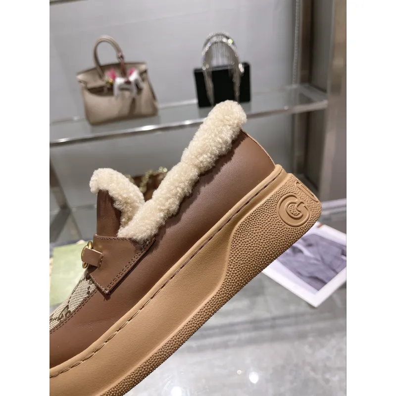 Gucci Shoes for Women Gucci Boots snow boots heel height:3cm #A58289