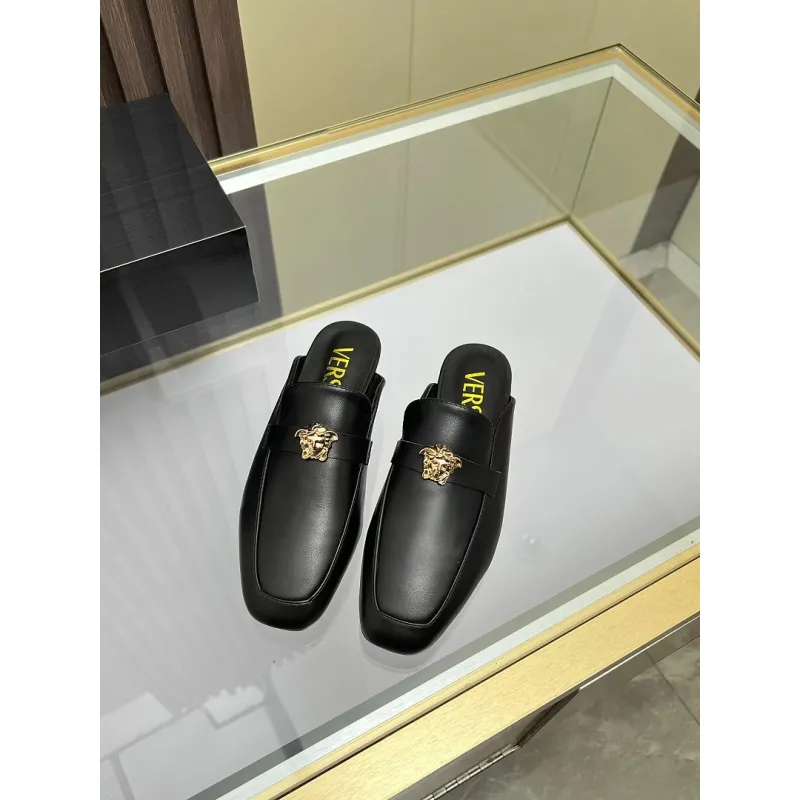 Versace shoes for Womens Versace Slippers heel height:2cm #A64791