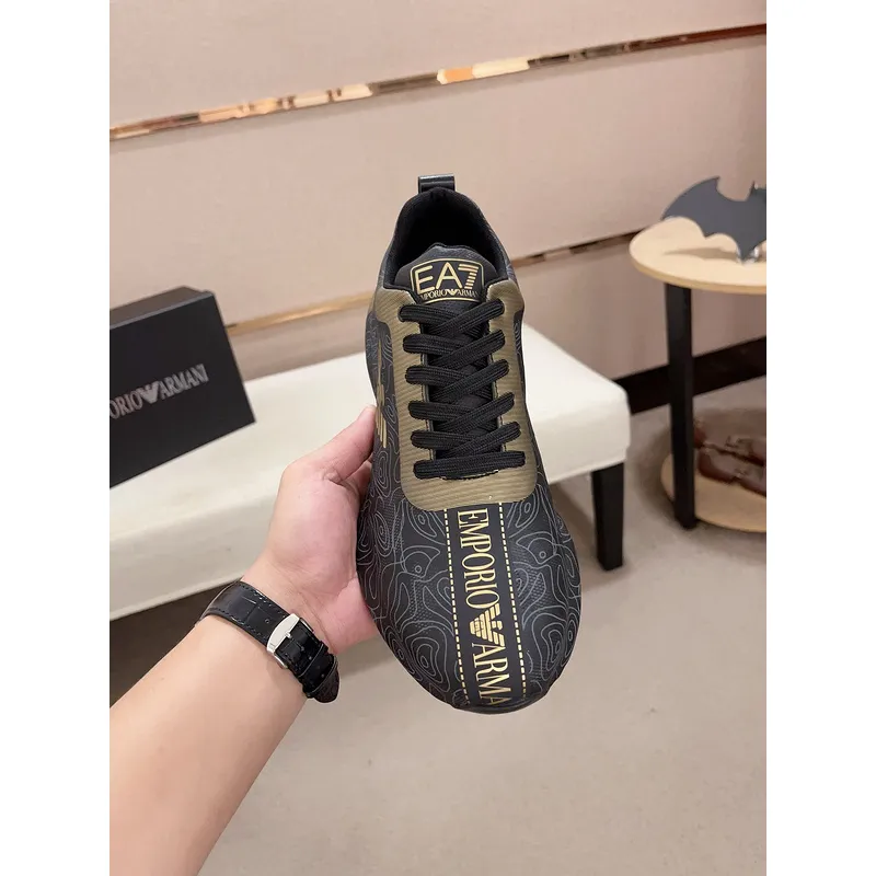 Arm*ni Multi-Tone Sneakers - Fashion & Structured #A48666