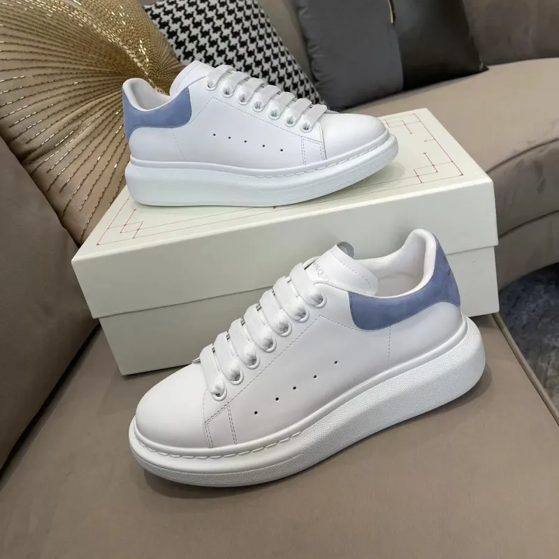 Alexander McQueen Shoes for Unisex McQueen Sneakers Small white shoes womens 2022 new couple all-match thick-bottomed sponge cake to increase sports and leisure leather board shoes #999924913 Alexander McQueen Shoes for Unisex McQueen Sneakers Small white shoes womens 2022 new couple all-match thick-bottomed sponge cake to increase sports and leisure leather board shoes #999924913