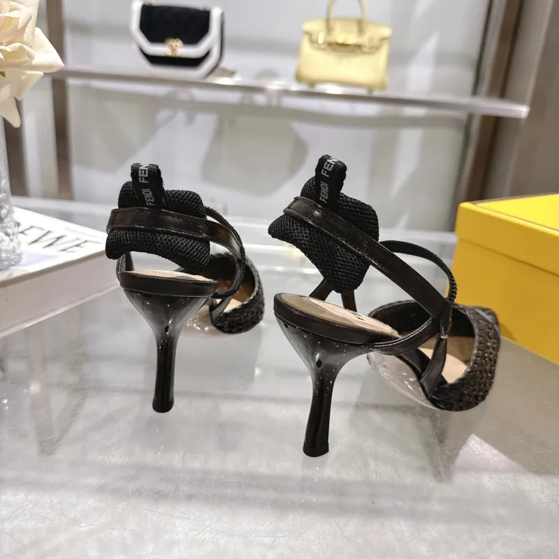 Fendi shoes for Fendi High-heeled shoes for women #A61805