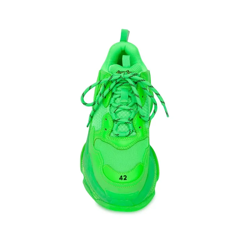 Balenciaga Unisex Shoes 1:1 best quality 19SS Triples green air cushion shoes #9121718 Balenciaga Unisex Shoes 1:1 best quality 19SS Triples green air cushion shoes #9121718