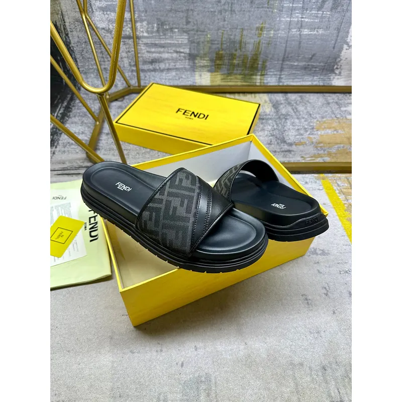 Fendi shoes for Fendi Slippers for men #A50794