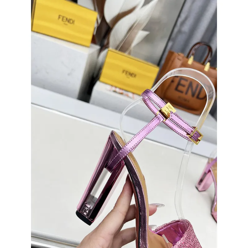 Fendi shoes for Fendi High-heeled shoes for women #A49595