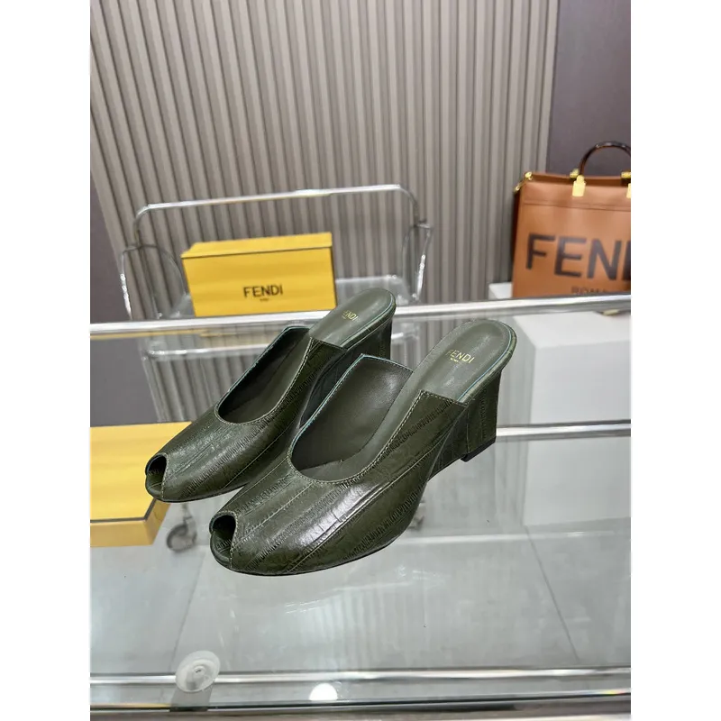 Fendi shoes for Fendi High-heeled shoes for women #A52456