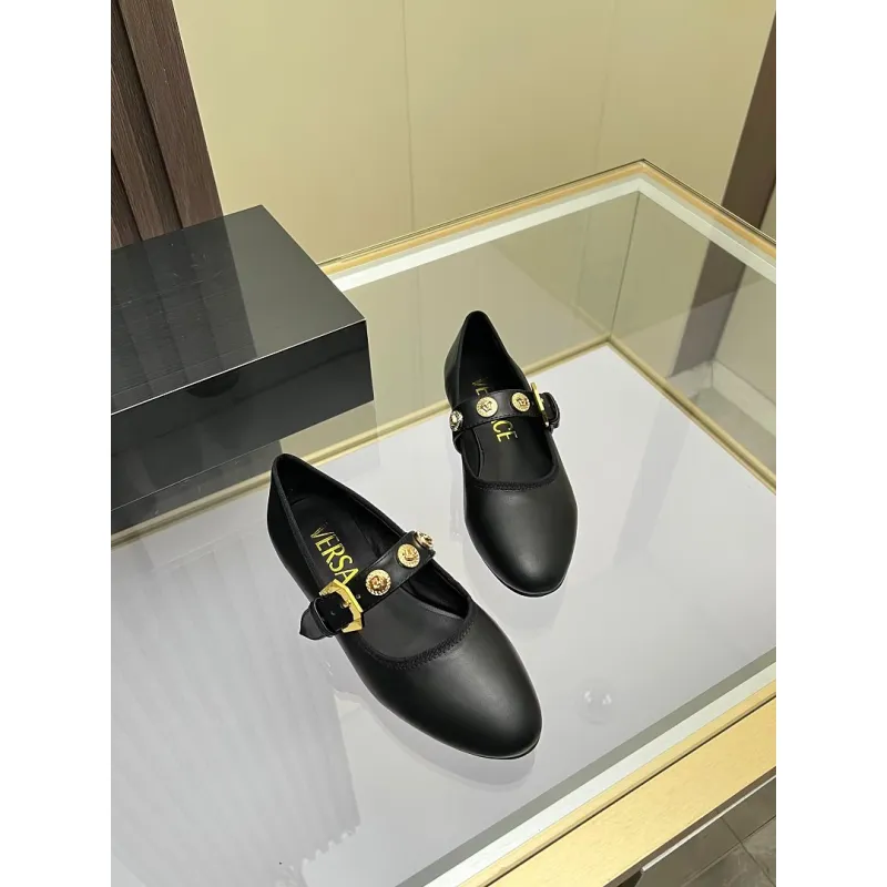 Versace shoes for Womens Versace Flats #A64766