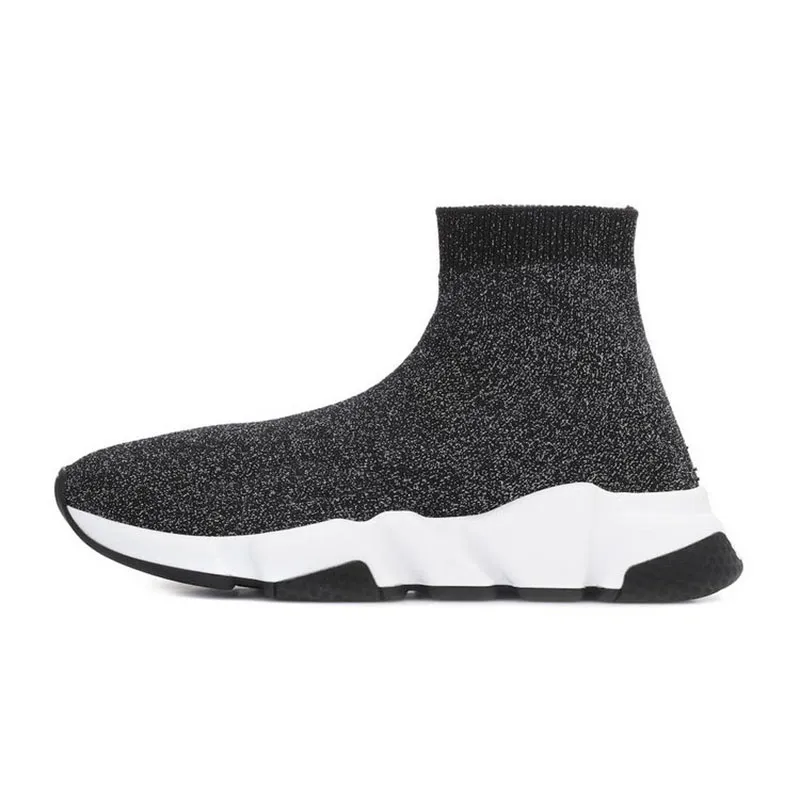 Balenciaga Designer Speed Trainer fashion men women Socks Boots black white blue red glitter Flat mens Trainers Sneakers Runner Casual Shoes #9183222
