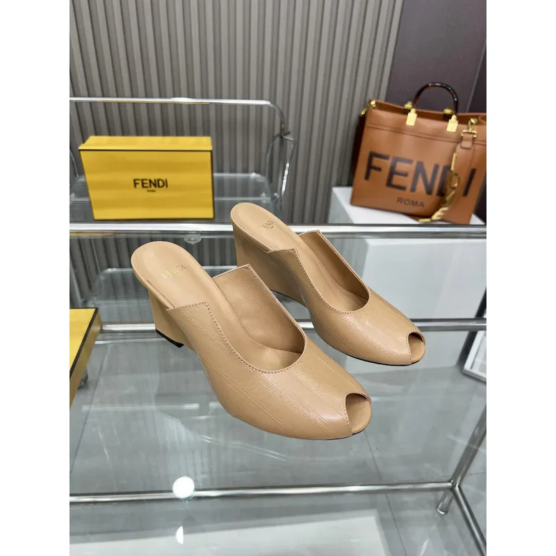 Fendi shoes for Fendi High-heeled shoes for women #A52456