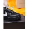 Nike x OFF-WHITE Air Force 1 shoes High Quality Black #999928119