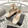 Chanel  Ballet Flats with Logo For Women #A54801