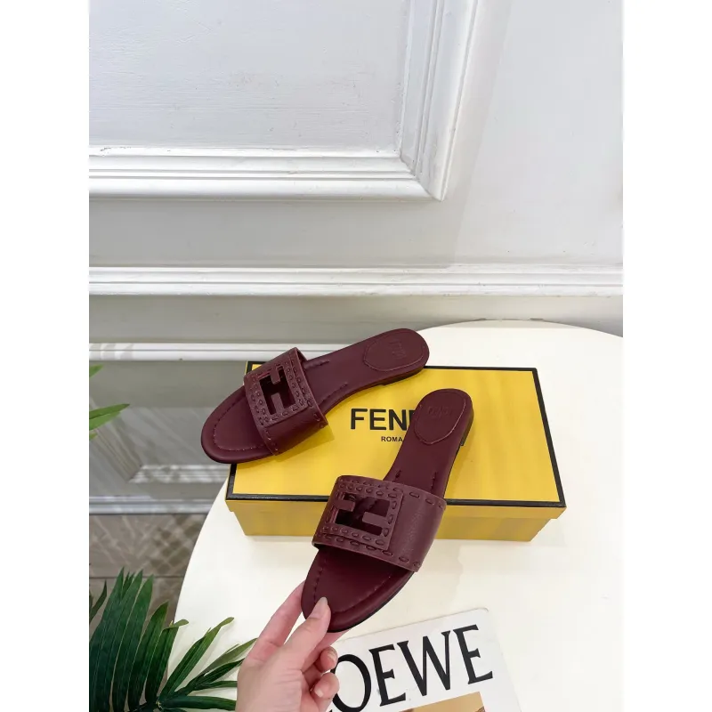 Fendi shoes for Fendi slippers for women #A65240