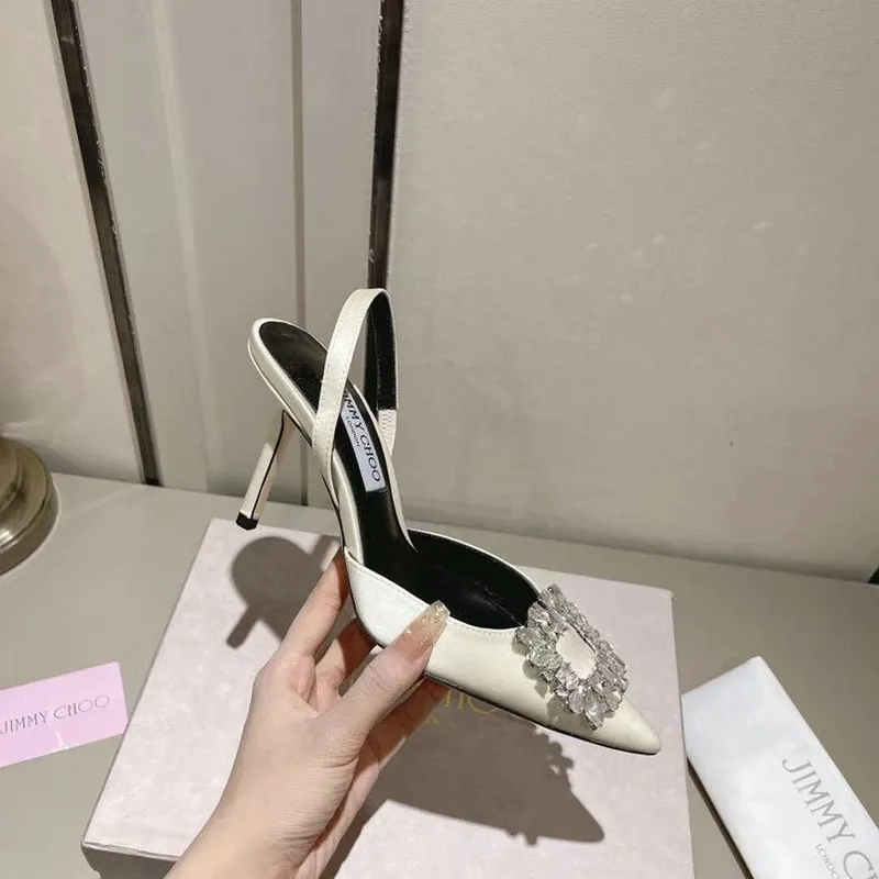 Jimmy Choo Ladies sandals  high heels 6.5 cm Shoes #A24563