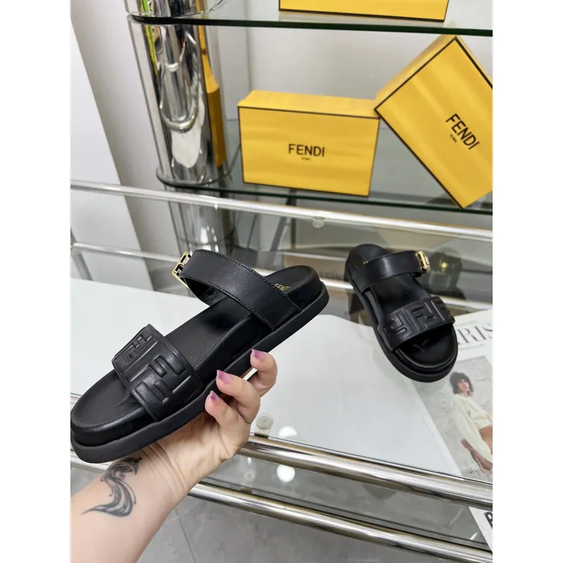 Fendi shoes for Fendi Slippers for men #A52446