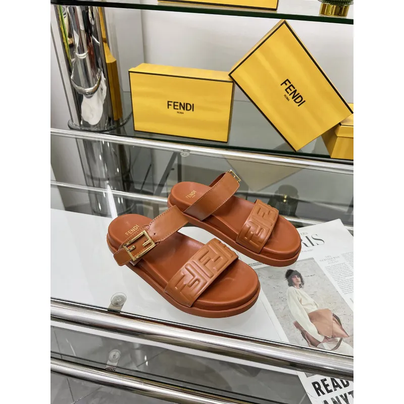 Fendi shoes for Fendi Slippers for men #A52446