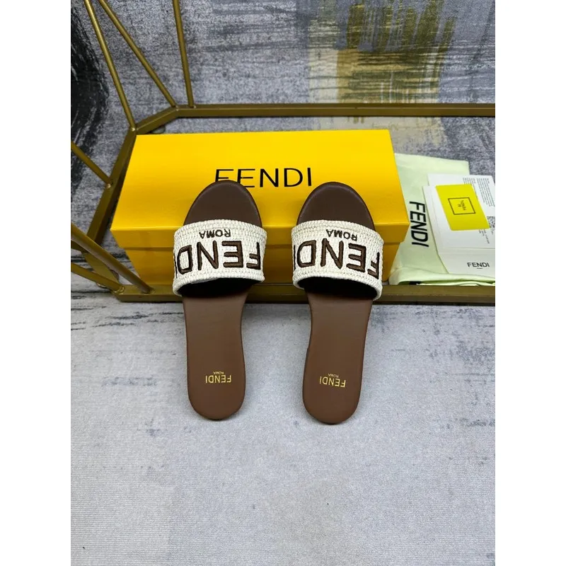 Fendi shoes for Fendi slippers for women #A37397