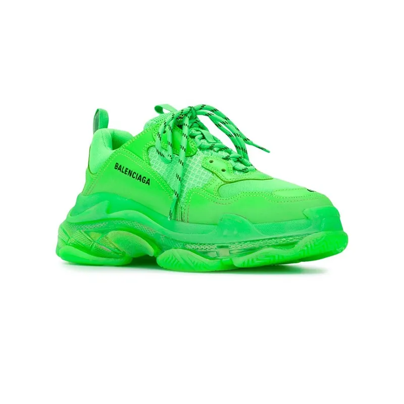 Balenciaga Unisex Shoes 1:1 best quality 19SS Triples green air cushion shoes #9121718 Balenciaga Unisex Shoes 1:1 best quality 19SS Triples green air cushion shoes #9121718