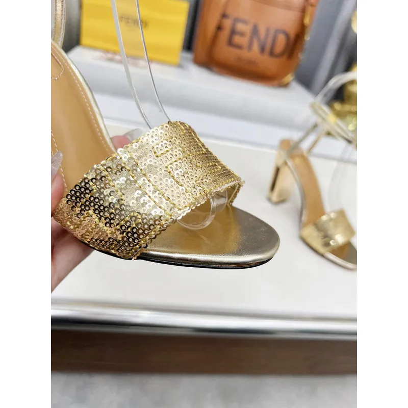 Fendi shoes for Fendi High-heeled shoes for women #A49595
