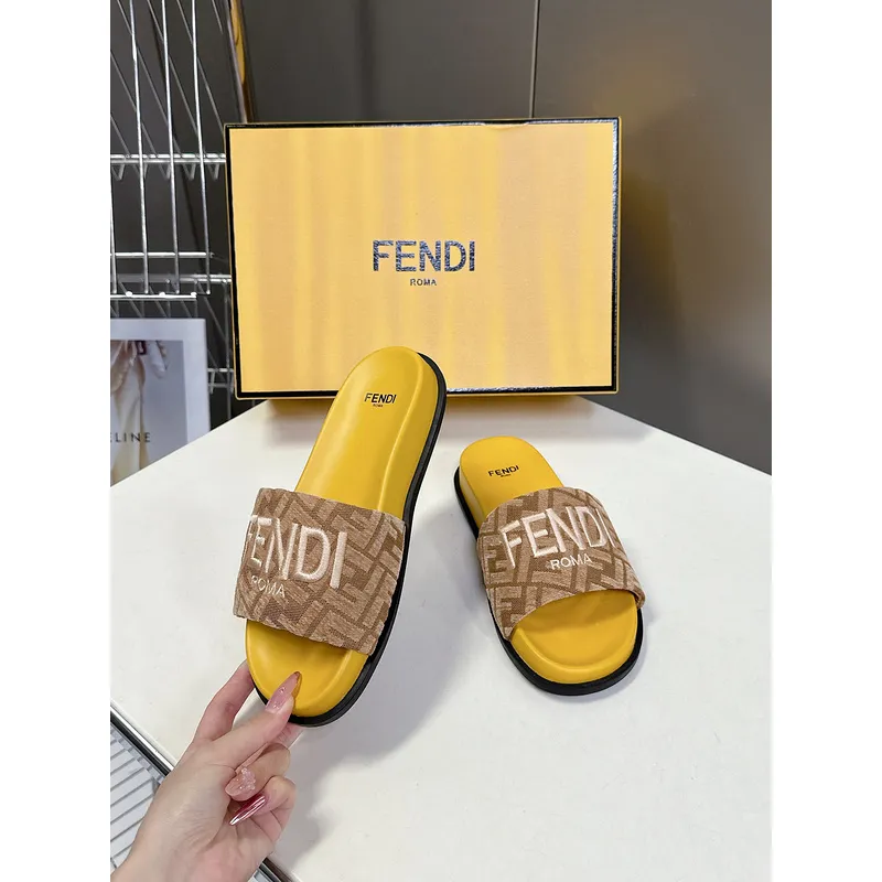 Fendi shoes for Fendi slippers for women #A50190