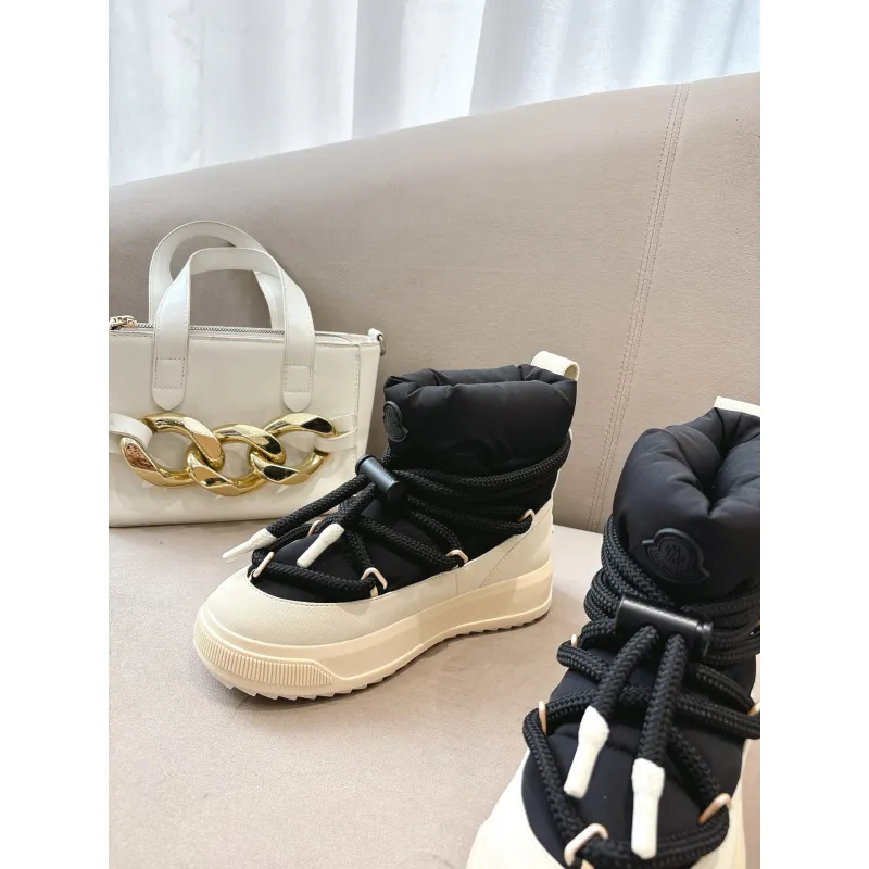 Moncler AltiVe 2025 Winter Padded Snow Boots Drawstring Design Multi Color Options for Unisex Luxury Warm Footwear #A57773