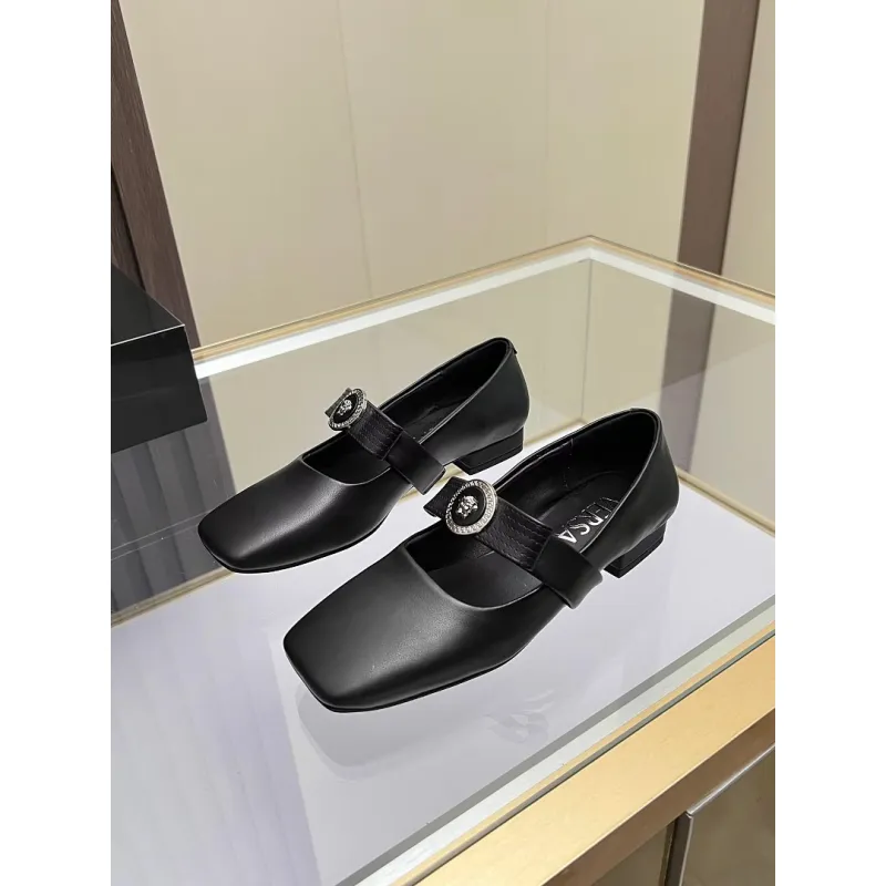 Versace shoes for Womens Versace Flats #A64795