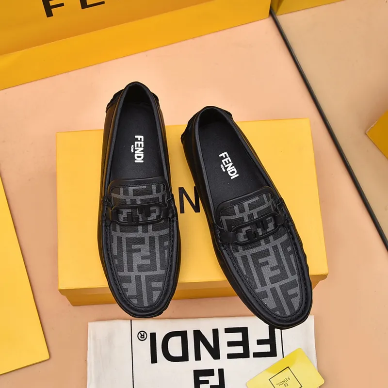Fendi shoes for Mens Fendi new design  loafer shoes #999932644