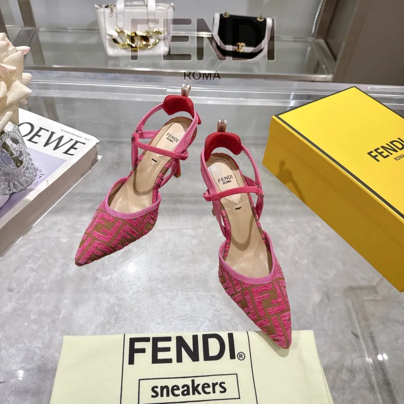 Fendi shoes for Fendi High-heeled shoes for women #A61798 Fendi shoes for Fendi High-heeled shoes for women #A61798