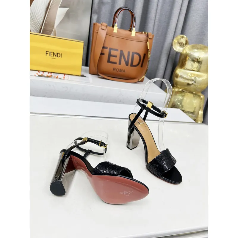 Fendi shoes for Fendi High-heeled shoes for women #A49595