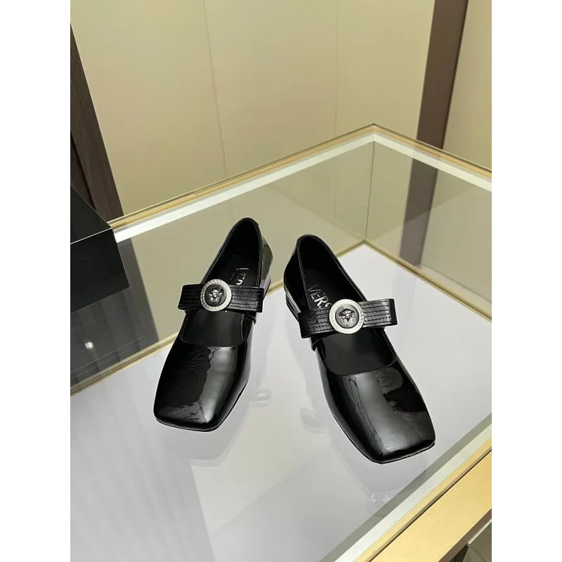 Versace shoes for Womens Versace Flats #A64794