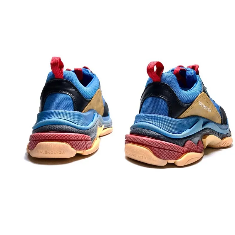 Balenciaga Unisex Shoes combination sole dirty old style Sneaker #9120083